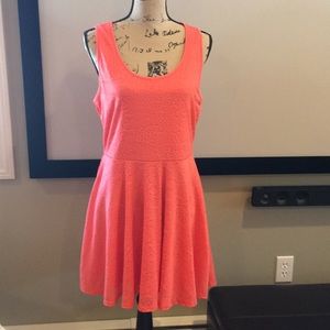 Banana Lemon Peach Dress Large